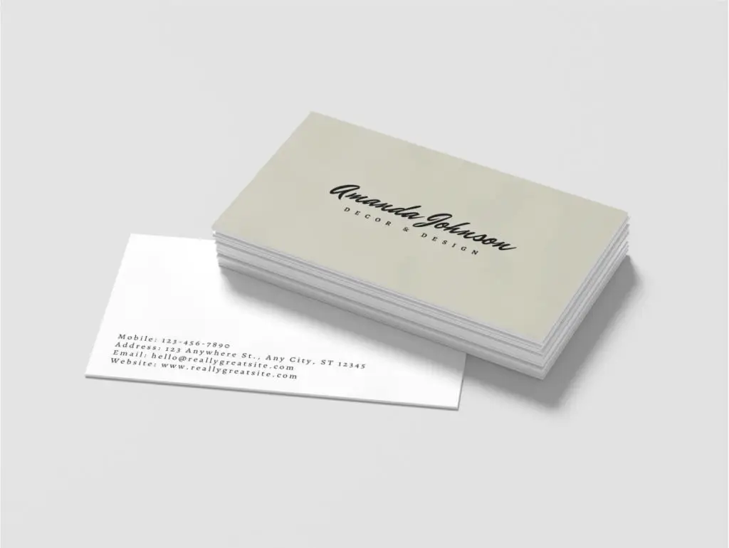 Business Card 1000 Pcs